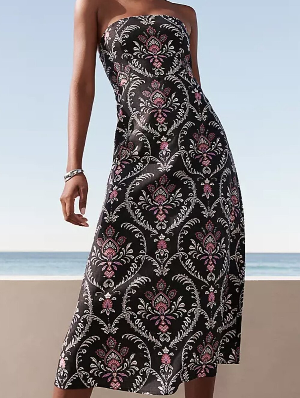 NWT! Ann Taylor Strapless Maxi Dress